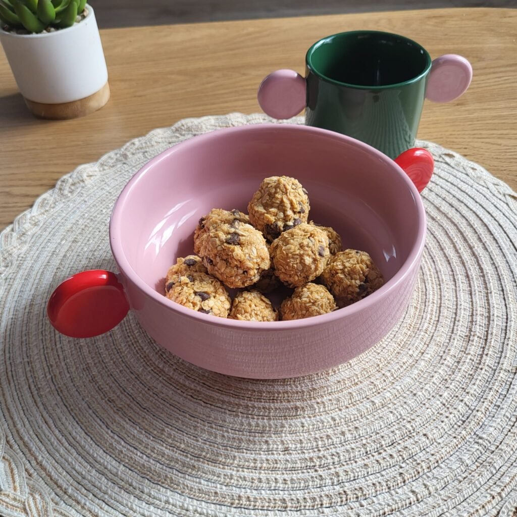energy ball façon pâte à cookie sans sucre ajouté