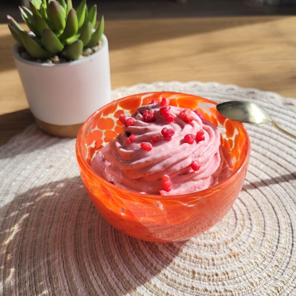 glace rapide fruits yahourt
