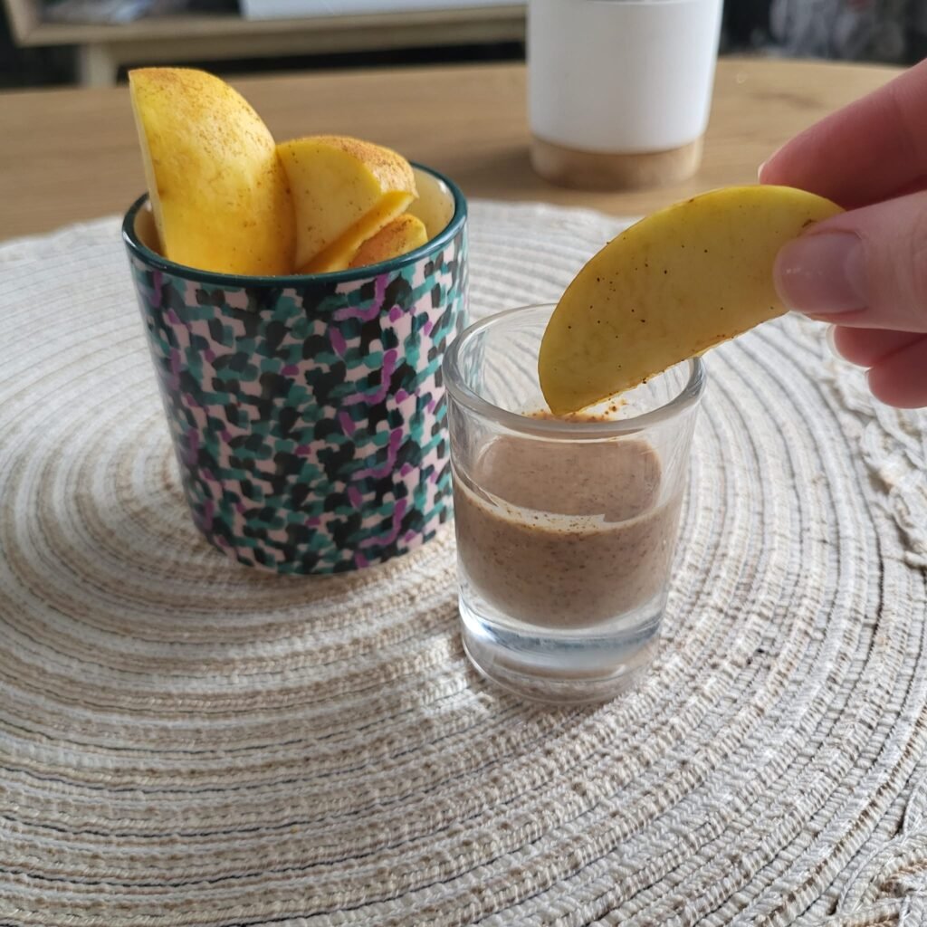 bâtonnets pommes purée amande