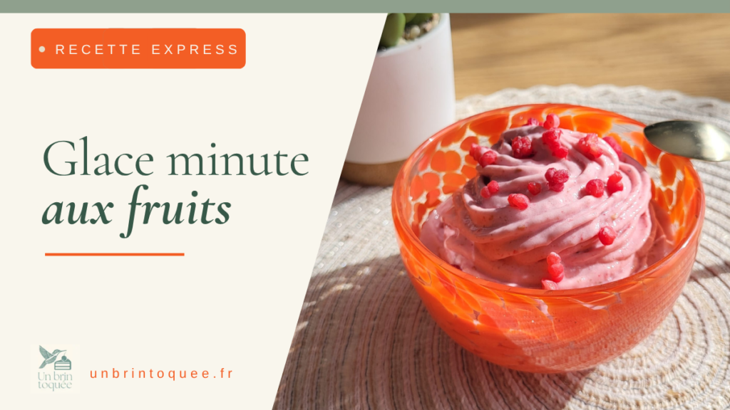 Glace minute aux fruits : un smoothie si épais qu&rsquo;il se mange à la cuillère
