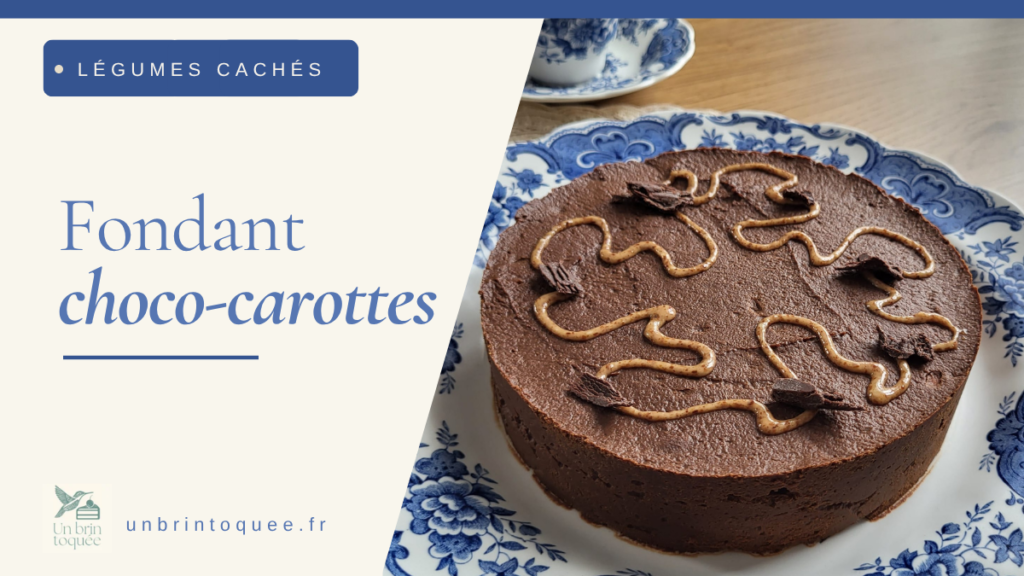 Fondant chocolat-carotte : 2 ingrédients, sans four ni gluten